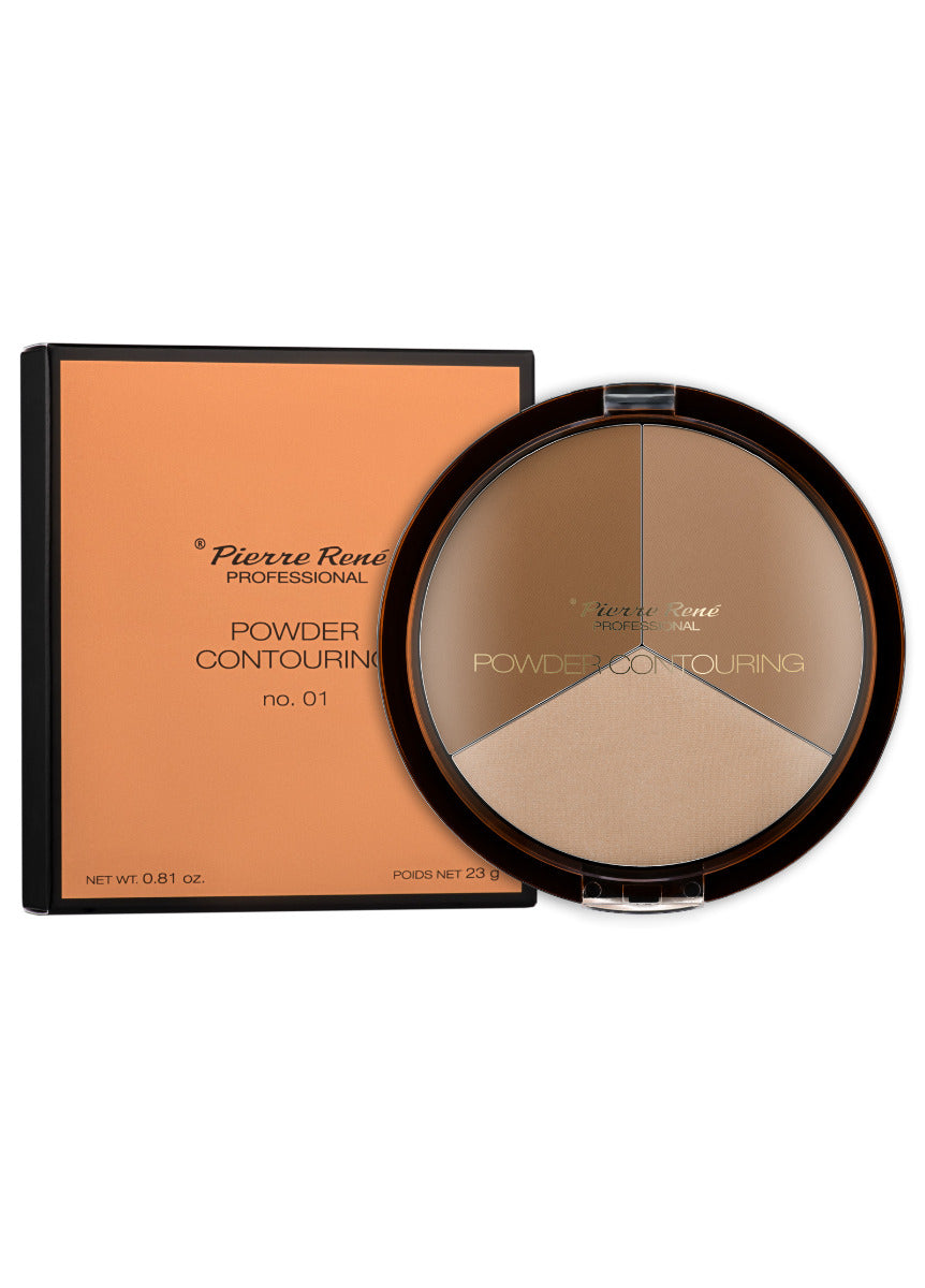 Pierre Rene Contouring Powder 01 offers precise sculpting
